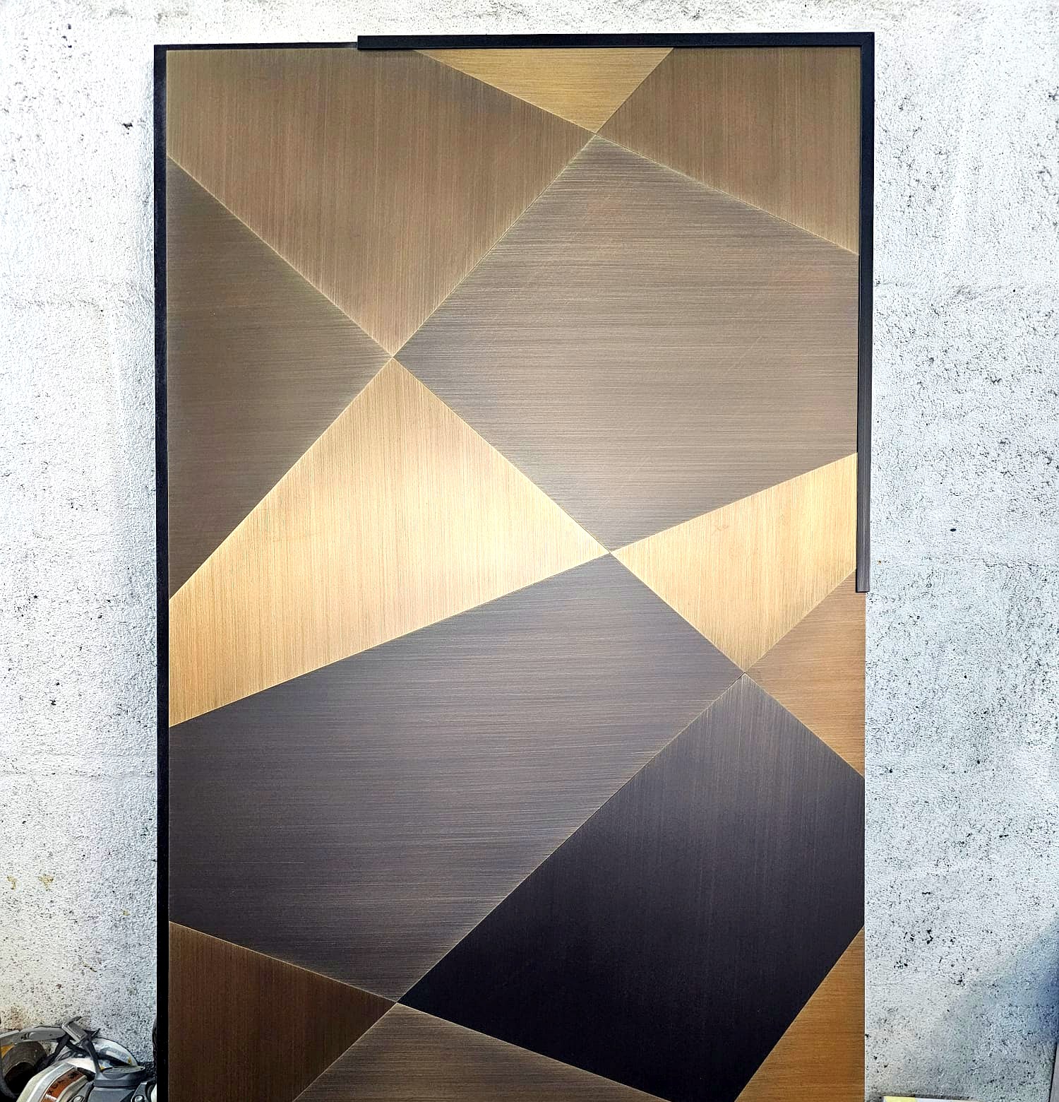 Panneau décoratif — diverses finitions bronze